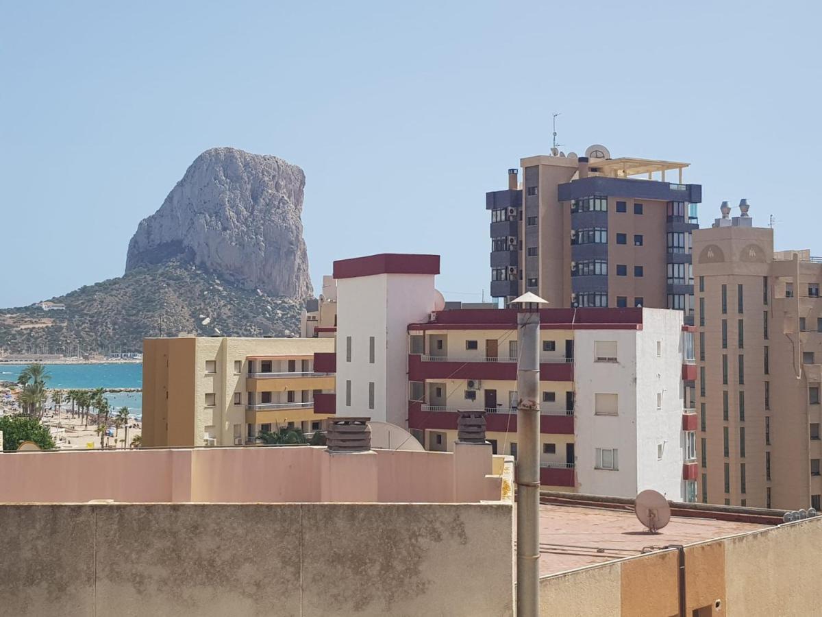 Atico Centrico, 50M De La Playa, Vista Al Mar, Wifi Fibra, Gran Terraza Apartment Calpe Luaran gambar