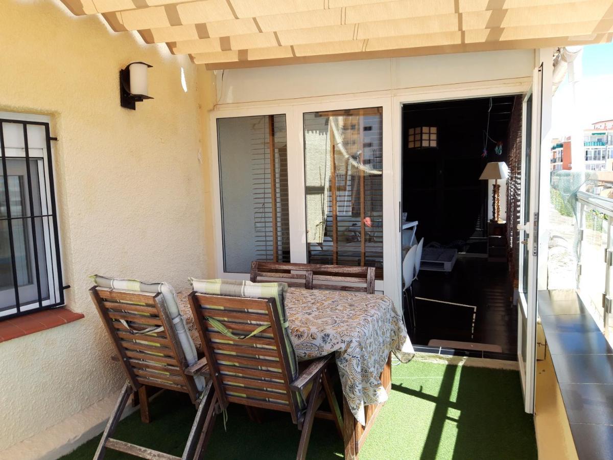 Atico Centrico, 50M De La Playa, Vista Al Mar, Wifi Fibra, Gran Terraza Apartment Calpe Luaran gambar
