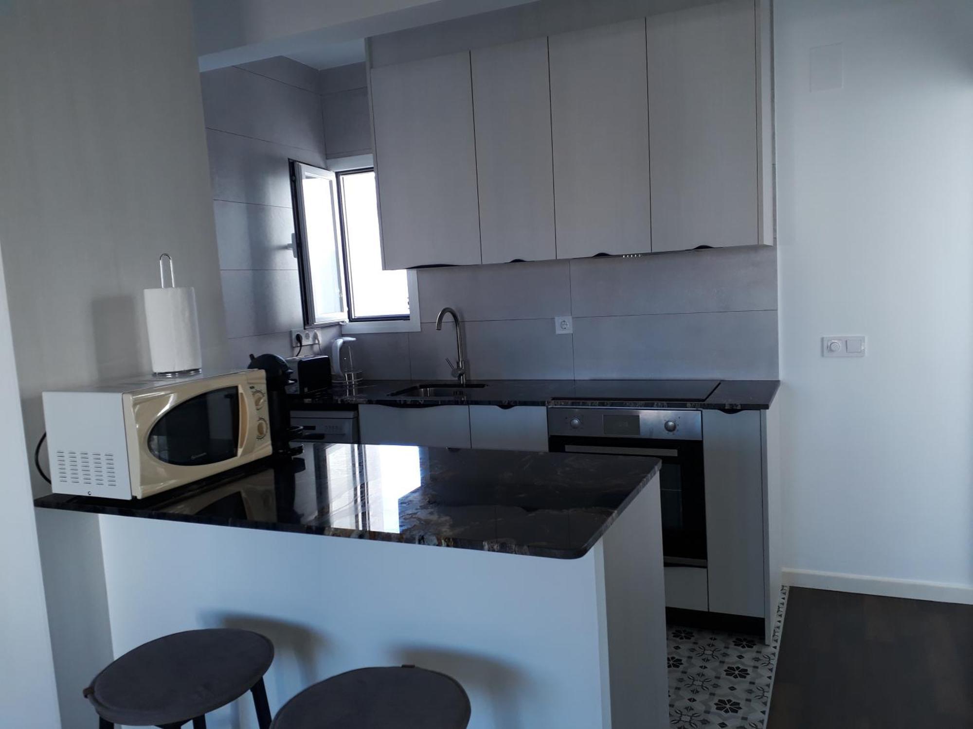 Atico Centrico, 50M De La Playa, Vista Al Mar, Wifi Fibra, Gran Terraza Apartment Calpe Luaran gambar