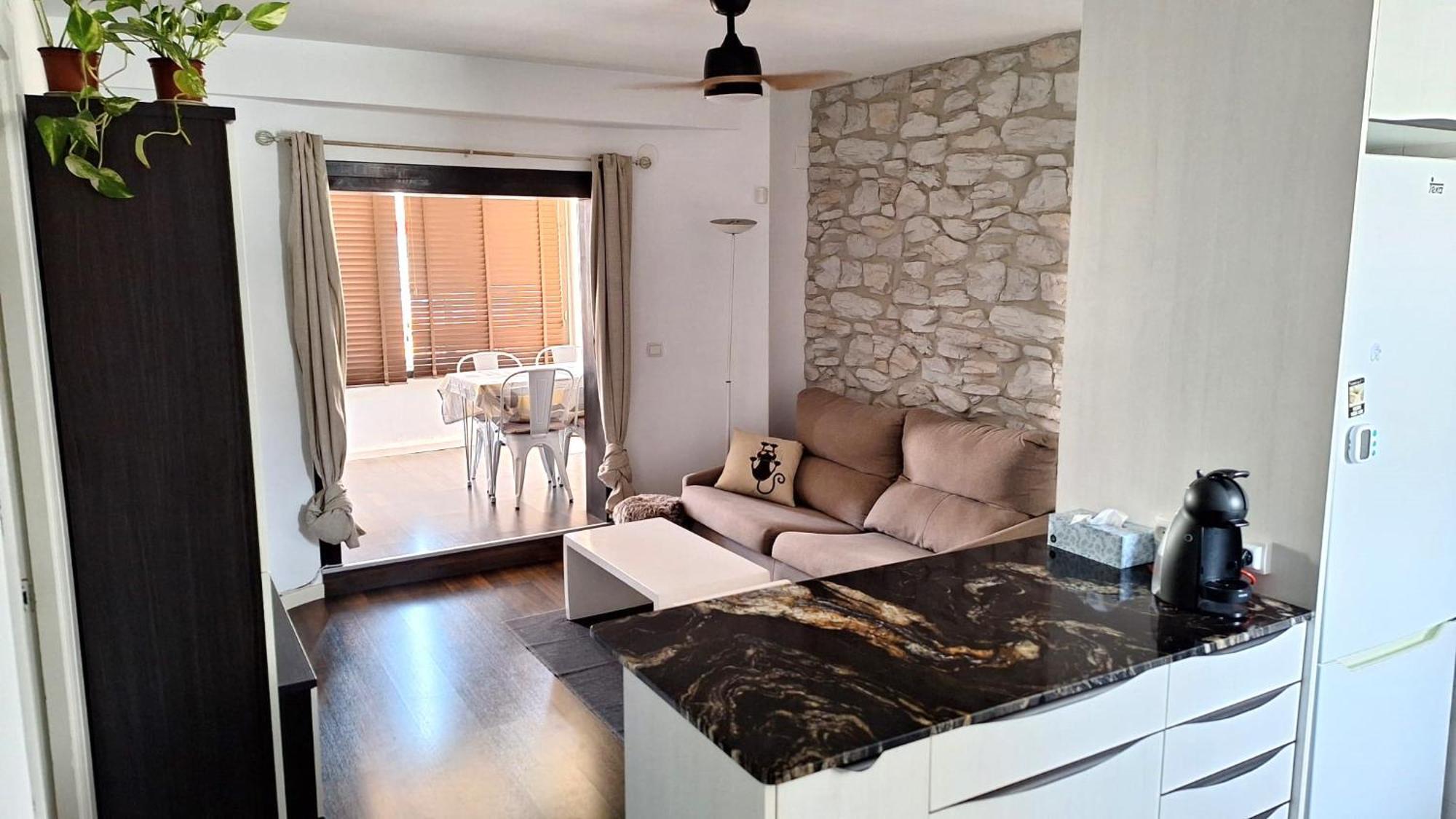 Atico Centrico, 50M De La Playa, Vista Al Mar, Wifi Fibra, Gran Terraza Apartment Calpe Luaran gambar